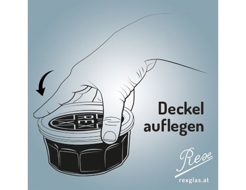 So gelingt's mit Rex Deckel