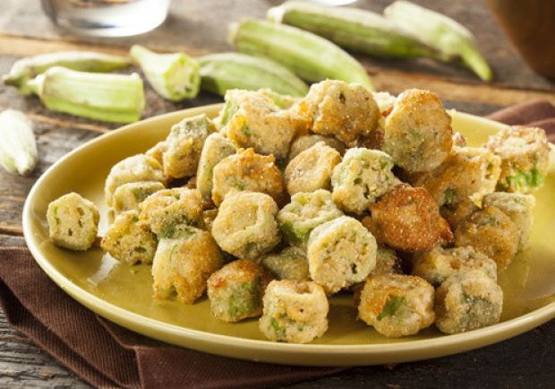 American Barbecue Fried Okra