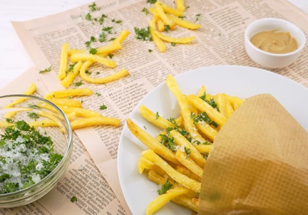 Pommes Frittes mit weniger Fett